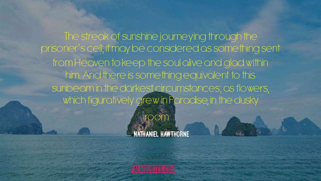 Journeying quotes by Nathaniel Hawthorne