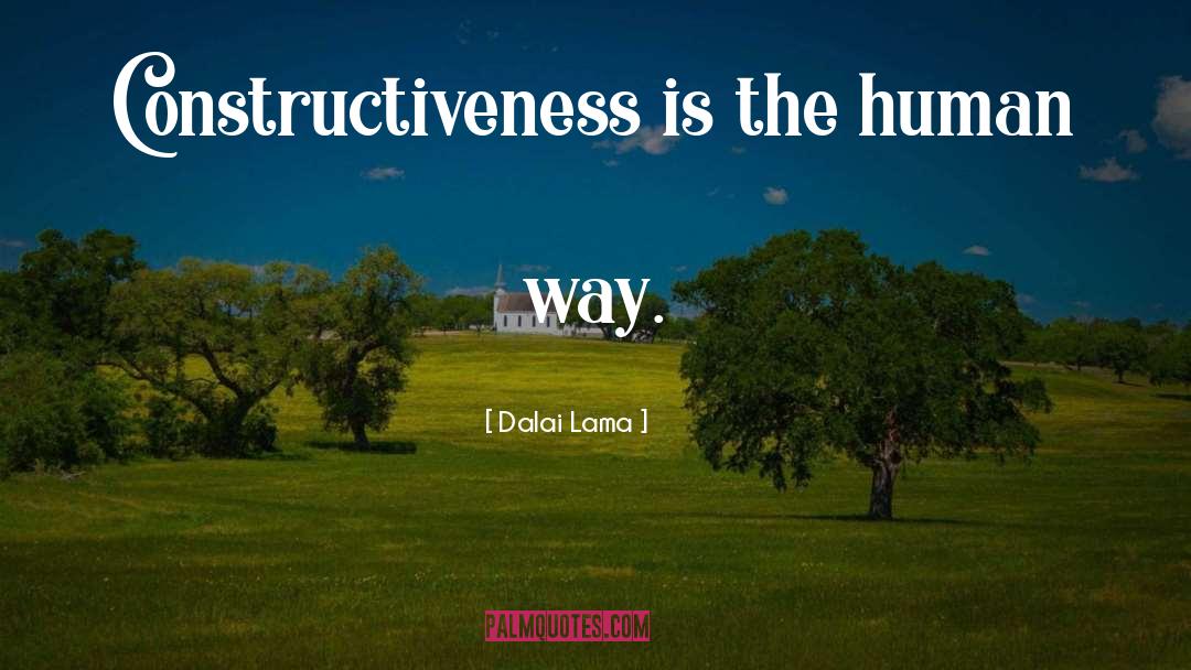 Journeyman Construction quotes by Dalai Lama