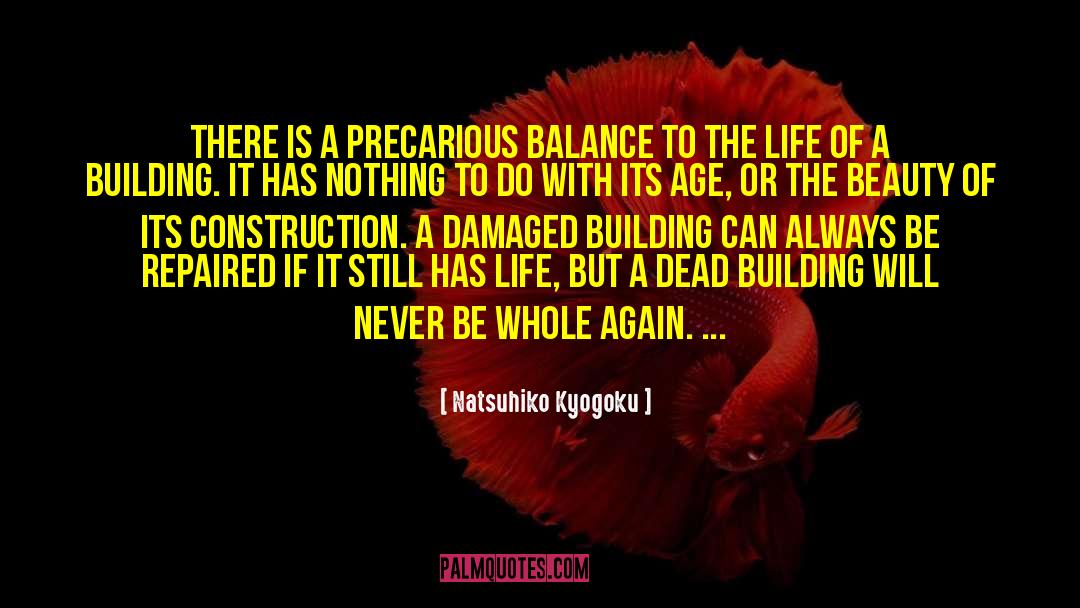 Journeyman Construction quotes by Natsuhiko Kyogoku