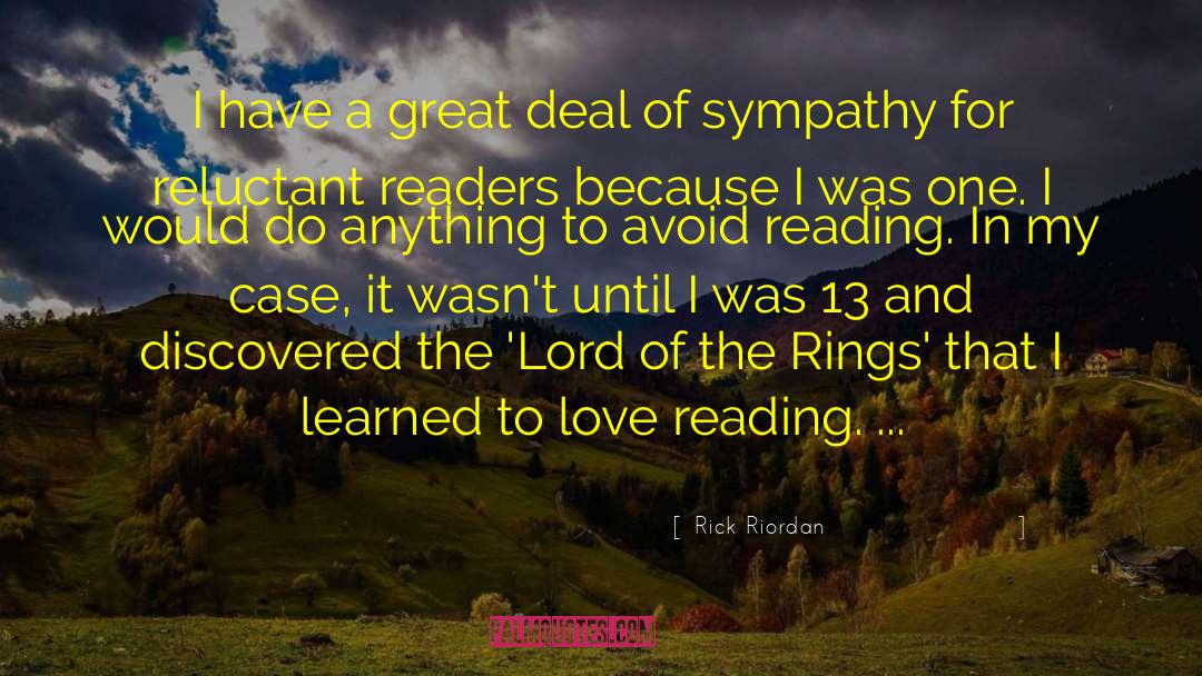 Journeys Lord Of The Rings quotes by Rick Riordan
