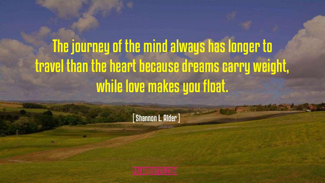 Journeys Of The Heart quotes by Shannon L. Alder