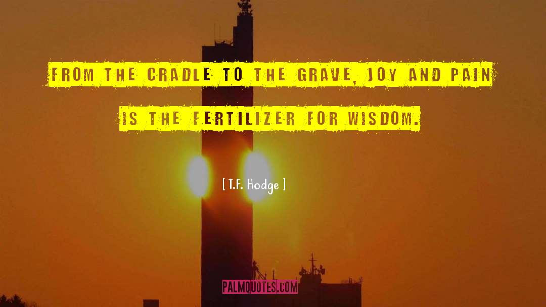 Joy And Pain quotes by T.F. Hodge