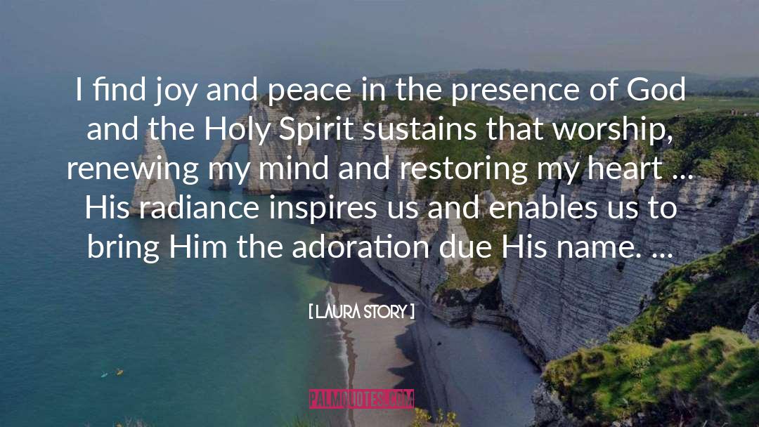 Joy And Peace quotes by Laura Story