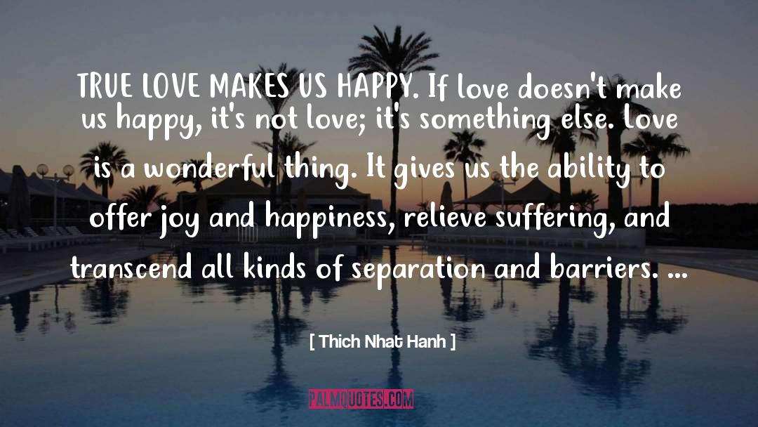 Joy And Sadness quotes by Thich Nhat Hanh