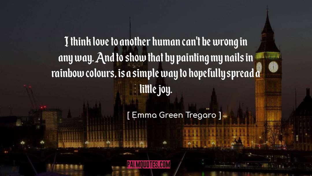 Joy And Sorrow quotes by Emma Green Tregaro