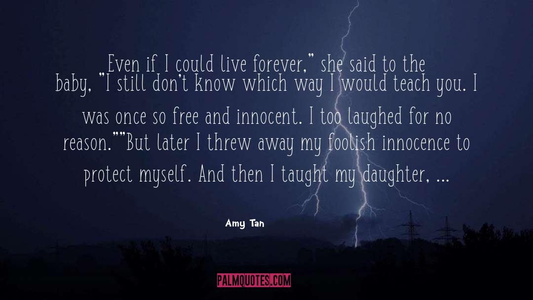 Joy Baby quotes by Amy Tan