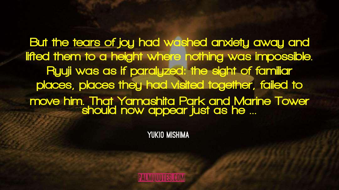 Joy Beneath Pain quotes by Yukio Mishima