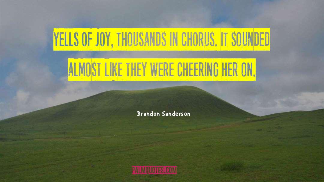 Joy In Work quotes by Brandon Sanderson