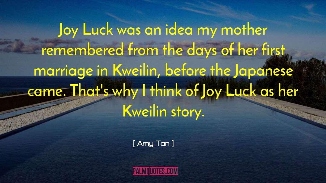 Joy Luck Club quotes by Amy Tan