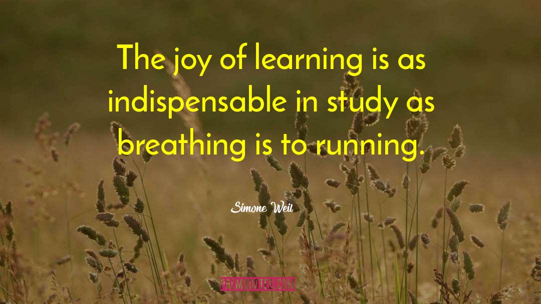 Joy Of Learning quotes by Simone Weil