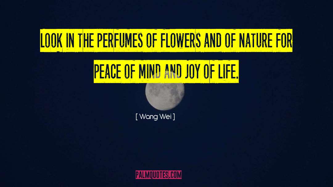 Joy Of Life quotes by Wang Wei