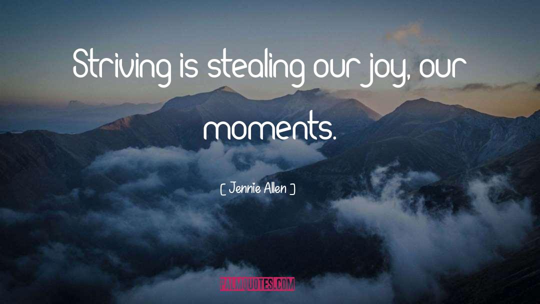 Joy quotes by Jennie Allen
