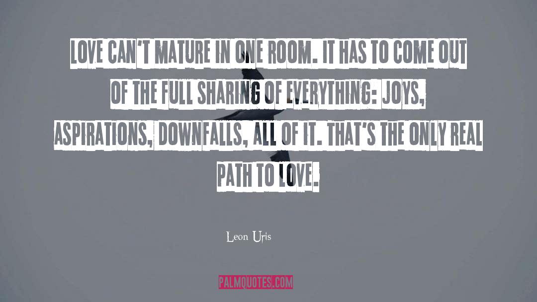 Joy quotes by Leon Uris