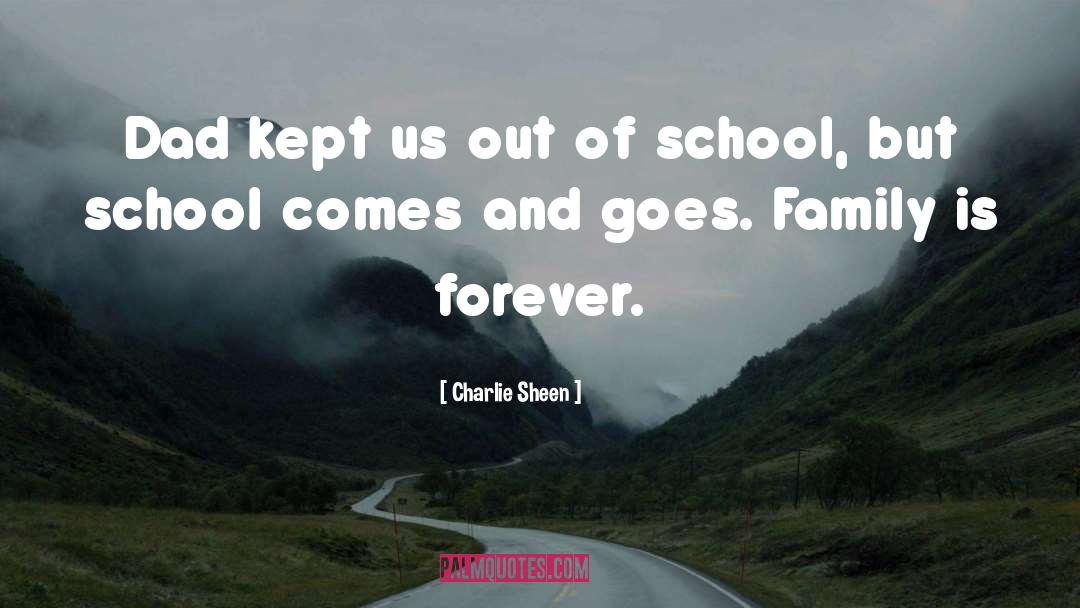 Joy School quotes by Charlie Sheen