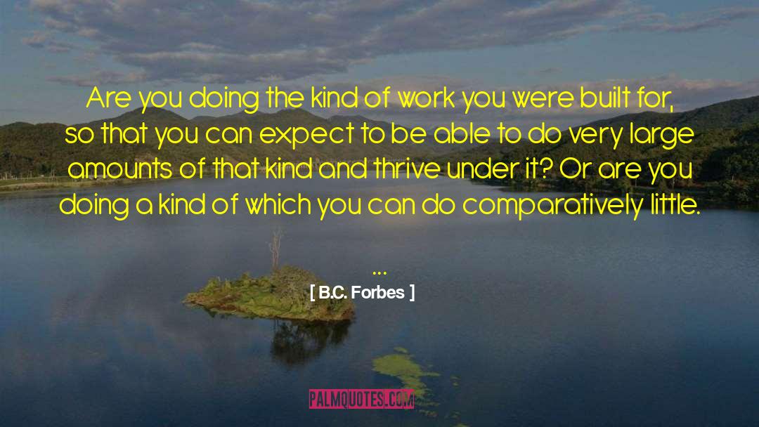 Joy To Work quotes by B.C. Forbes