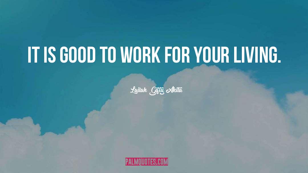 Joy To Work quotes by Lailah Gifty Akita