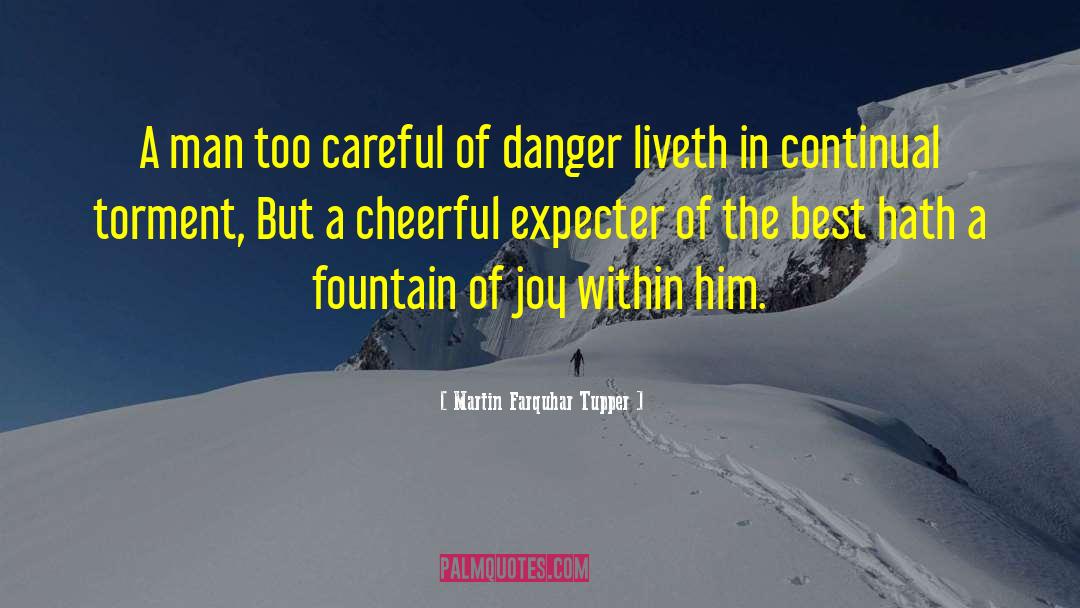 Joy Within quotes by Martin Farquhar Tupper