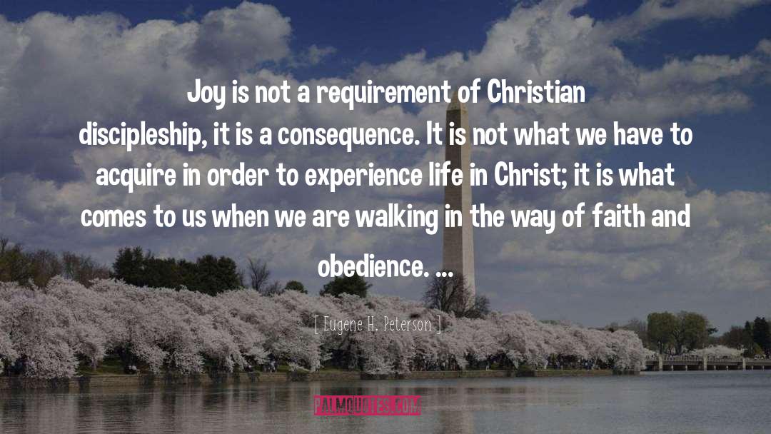 Joy Within quotes by Eugene H. Peterson