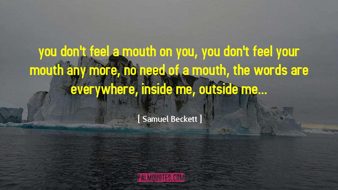 Joyce Beckett quotes by Samuel Beckett
