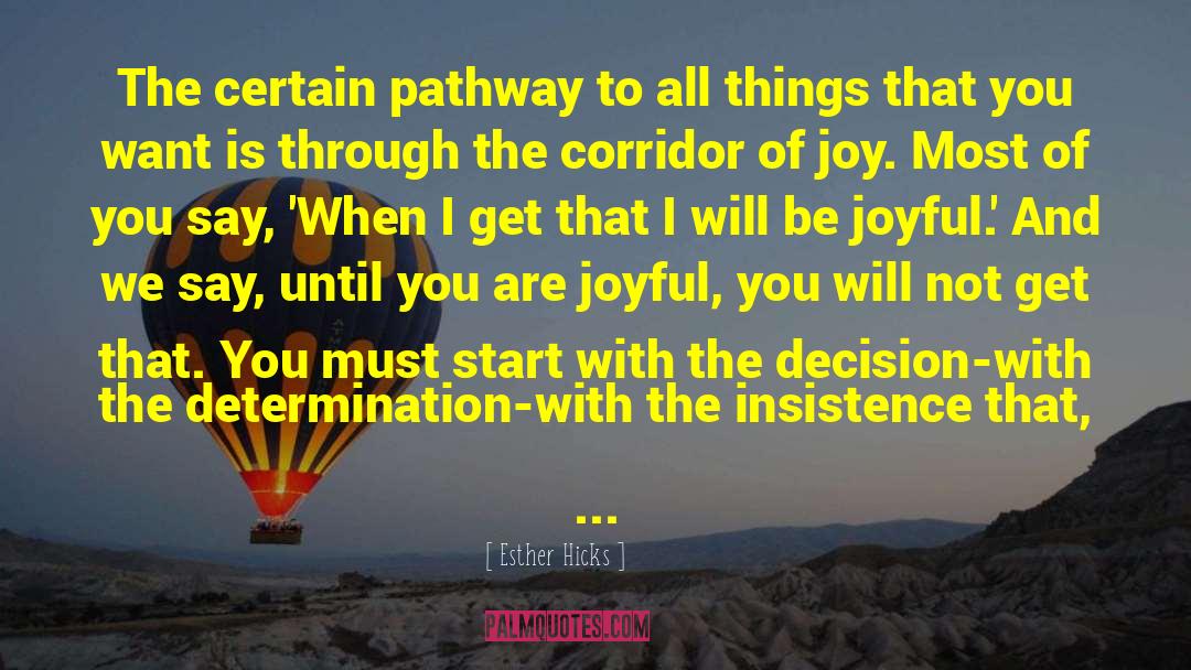 Joyful Spring quotes by Esther Hicks