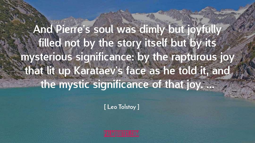 Joyfully quotes by Leo Tolstoy