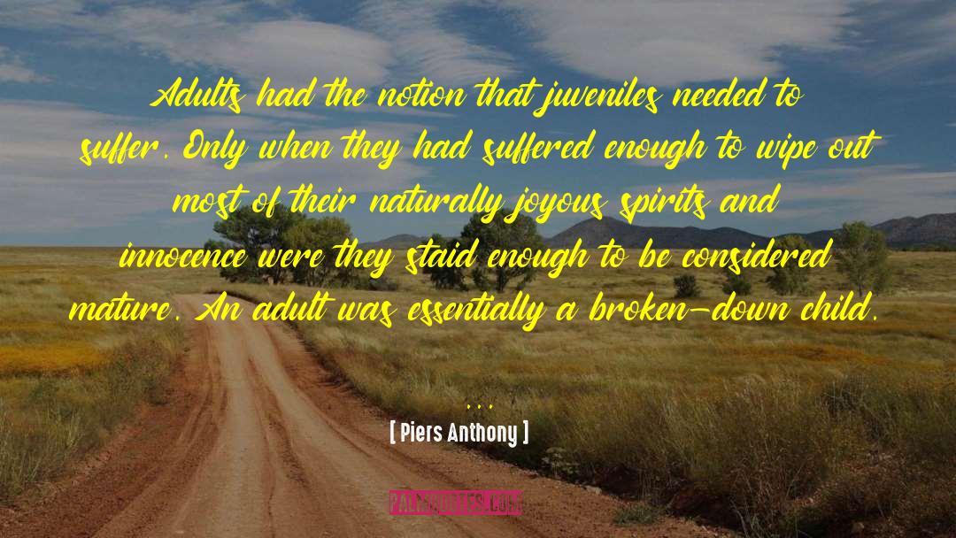 Joyous quotes by Piers Anthony