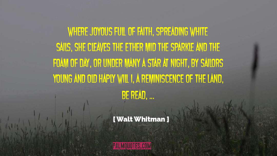 Joyous quotes by Walt Whitman