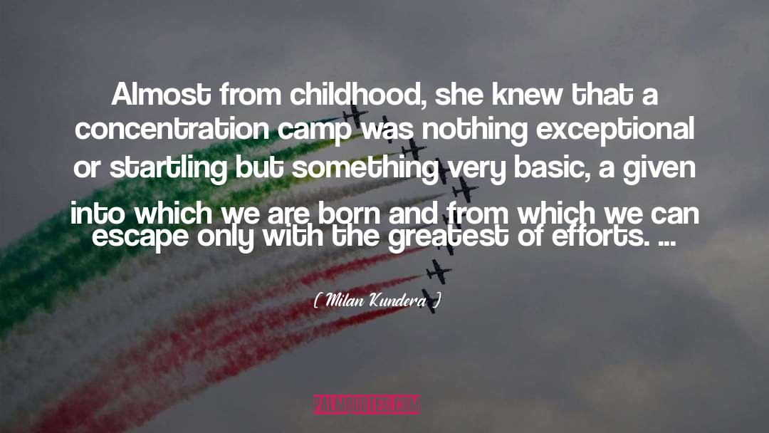 Joys Of Childhood quotes by Milan Kundera