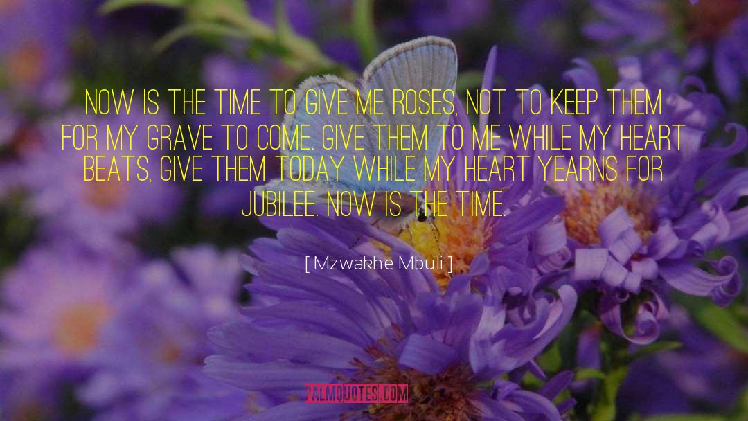 Jubilee quotes by Mzwakhe Mbuli