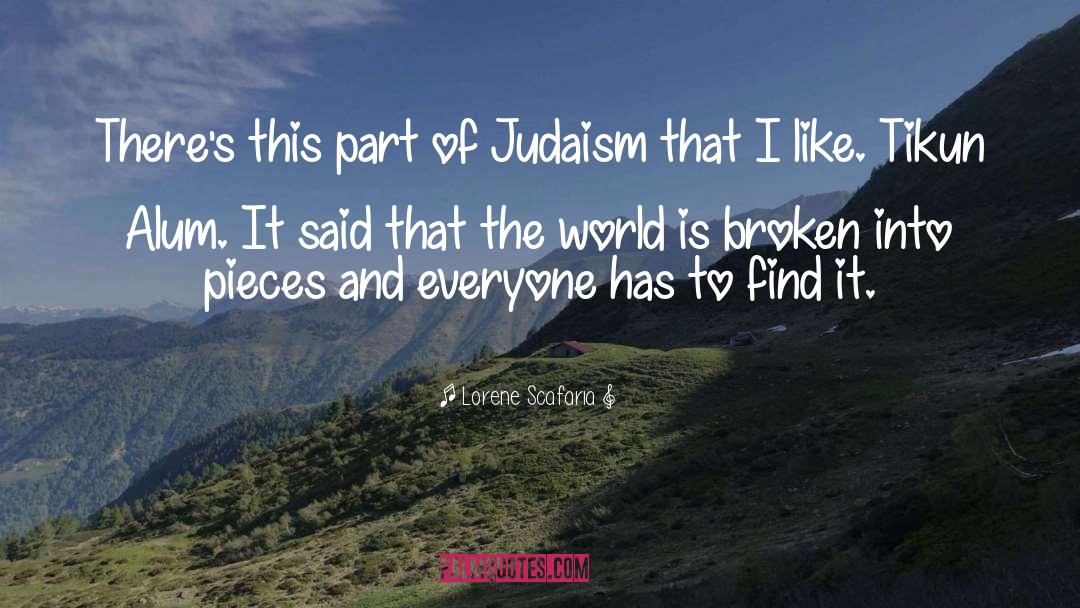 Judaism quotes by Lorene Scafaria