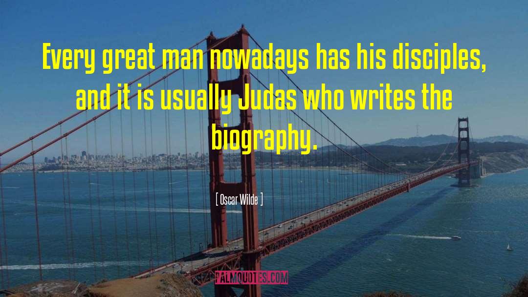 Judas Iscariot quotes by Oscar Wilde