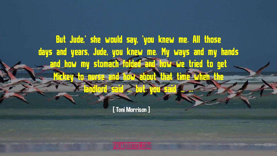 Jude Deveraux quotes by Toni Morrison