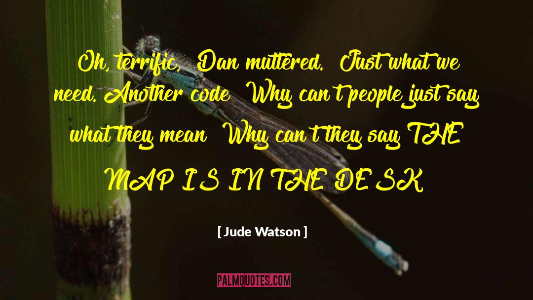 Jude Sweetwine quotes by Jude Watson