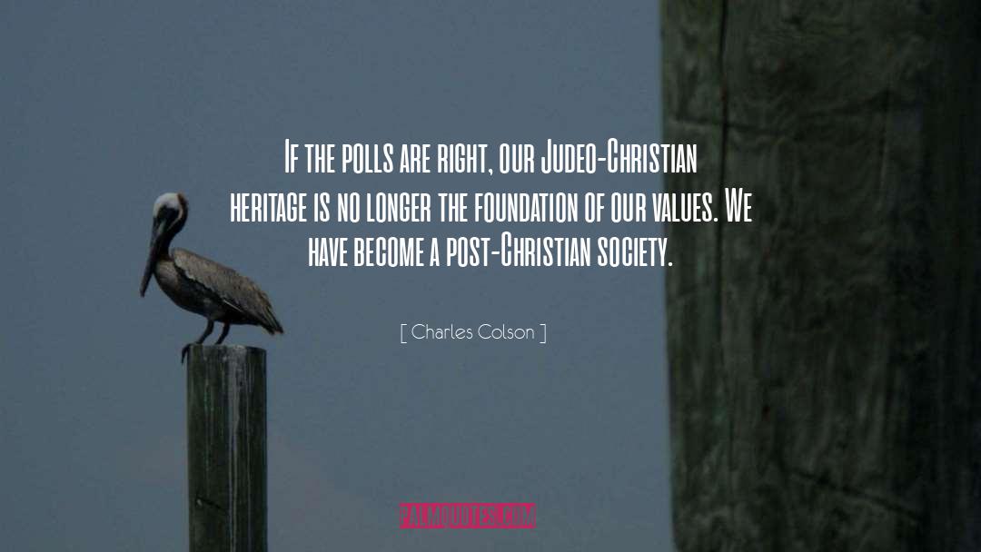 Judeo Christian quotes by Charles Colson