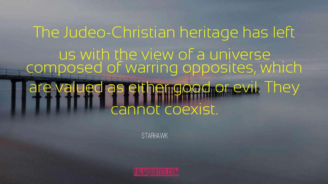 Judeo Christian Tradition quotes by Starhawk