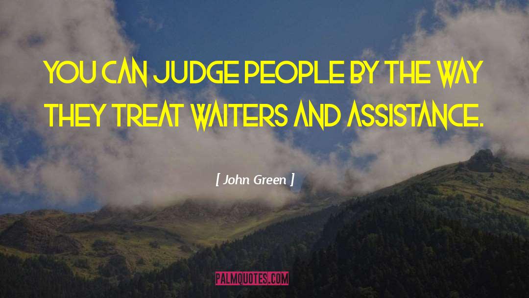 Judge Judy quotes by John Green