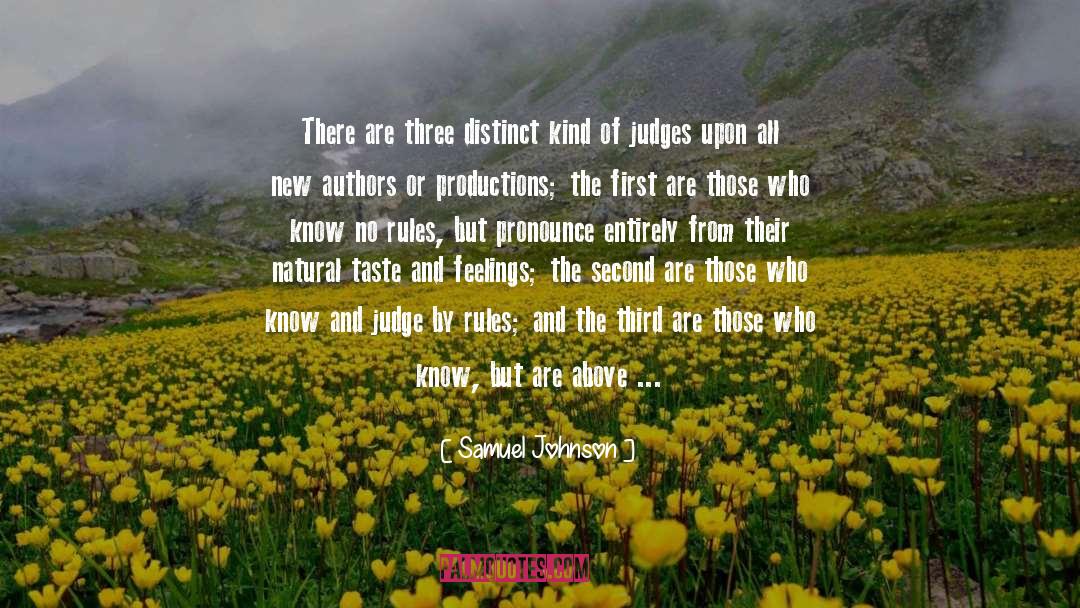 Judge Judy quotes by Samuel Johnson