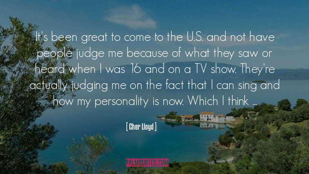 Judge Me quotes by Cher Lloyd