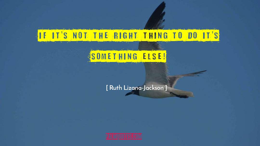 Judgemental quotes by Ruth Lizana-Jackson