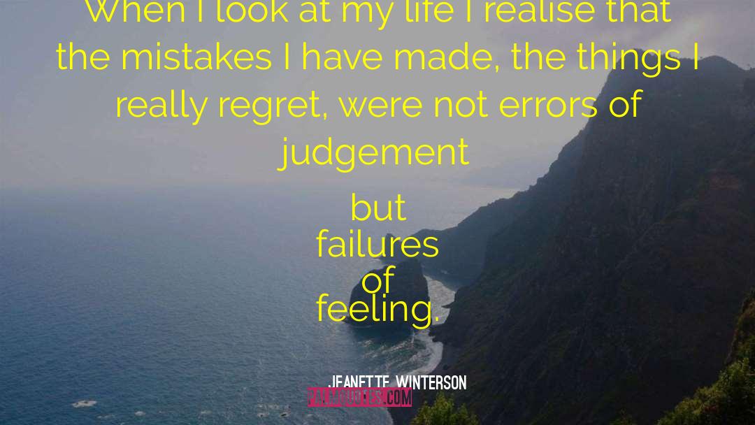 Judgemental quotes by Jeanette Winterson