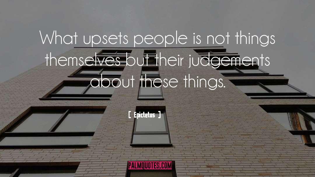 Judgements quotes by Epictetus