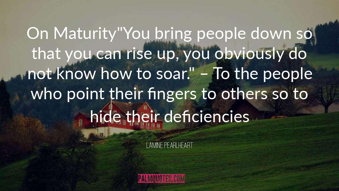 Judging Others quotes by Lamine Pearlheart