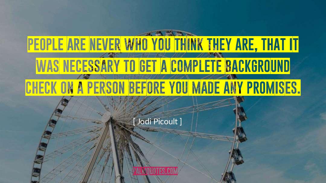 Judging People quotes by Jodi Picoult