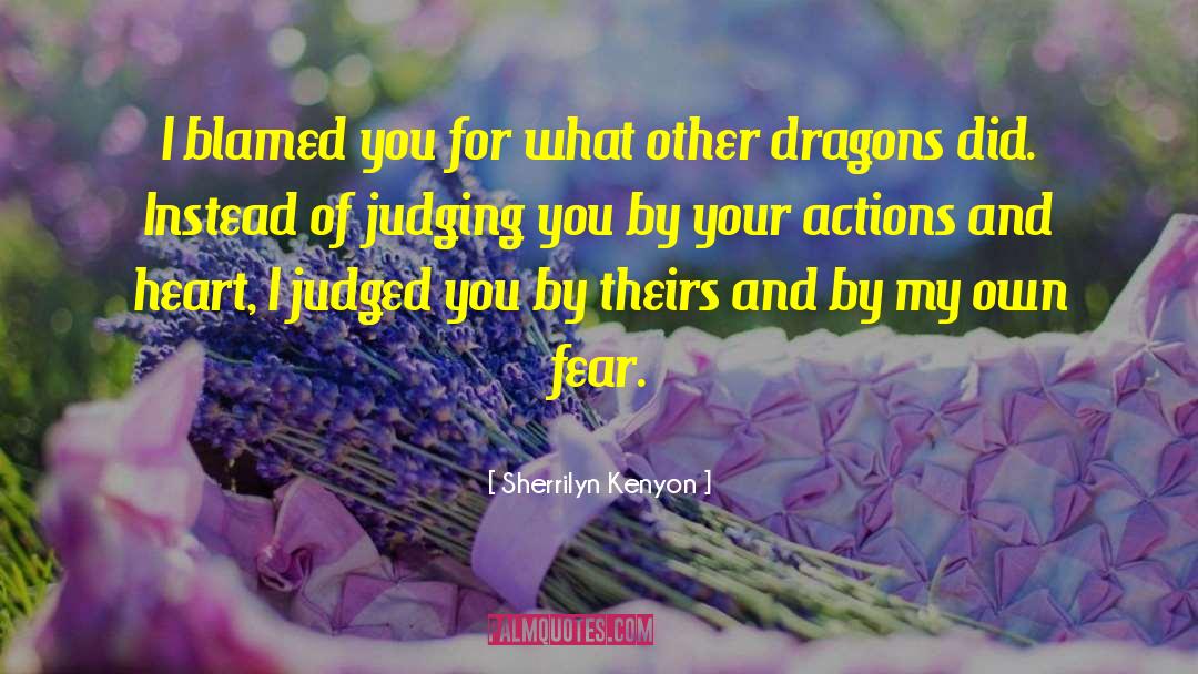 Judging You quotes by Sherrilyn Kenyon