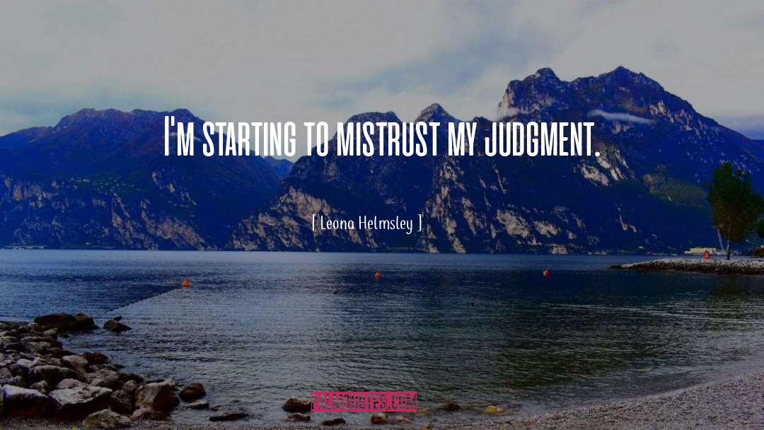 Judgment quotes by Leona Helmsley