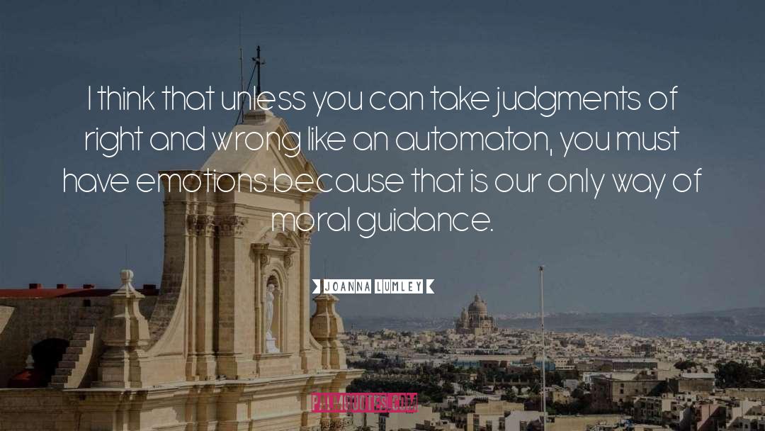Judgments quotes by Joanna Lumley