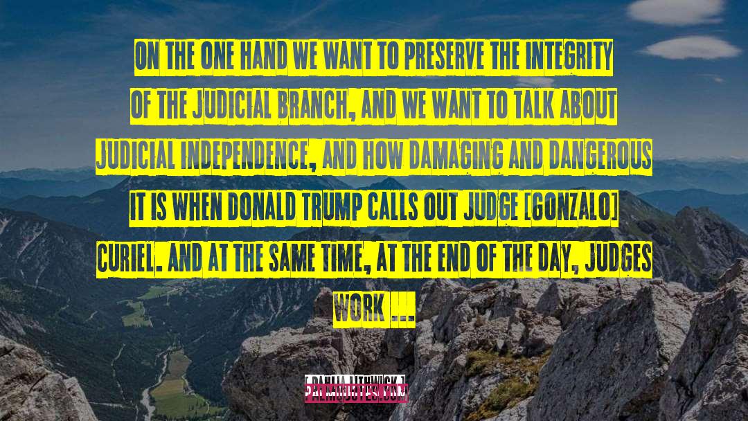 Judicial Branch quotes by Dahlia Lithwick