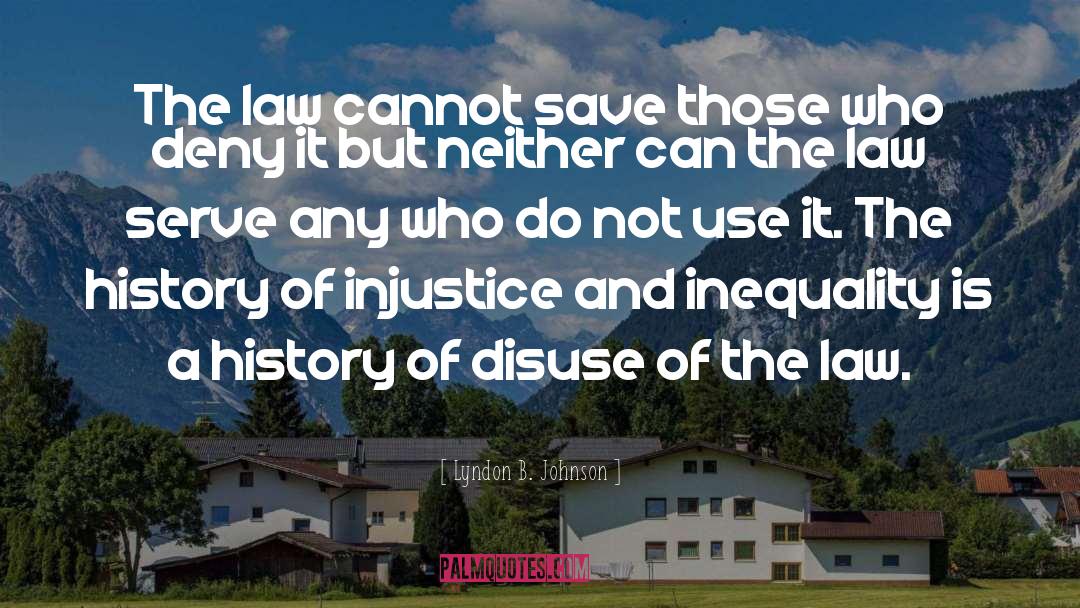Judicial Injustice quotes by Lyndon B. Johnson