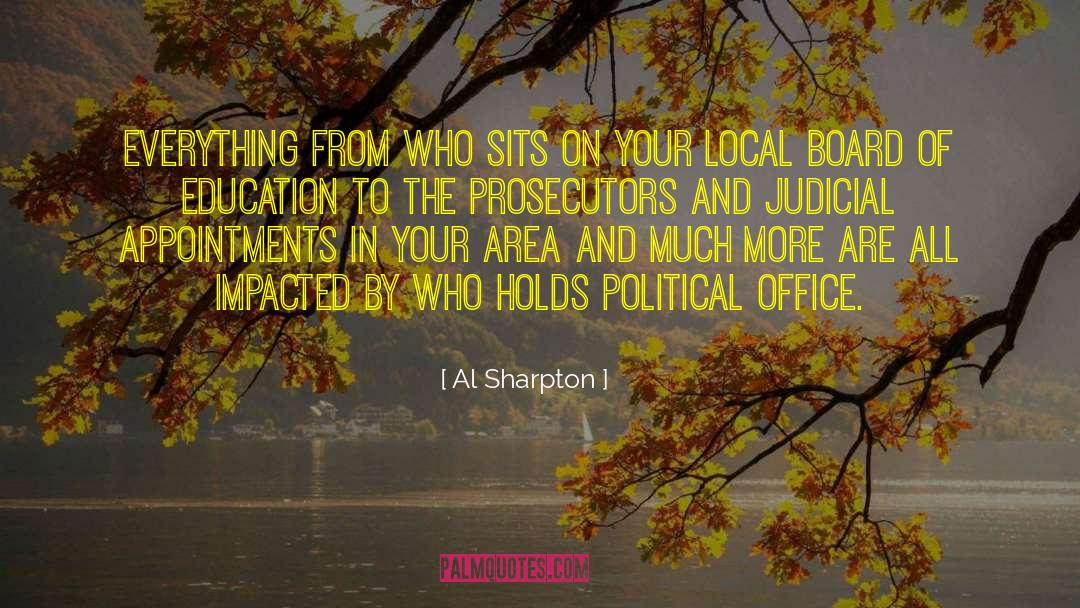 Judicial quotes by Al Sharpton