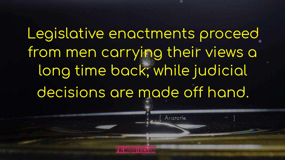 Judicial Review quotes by Aristotle.